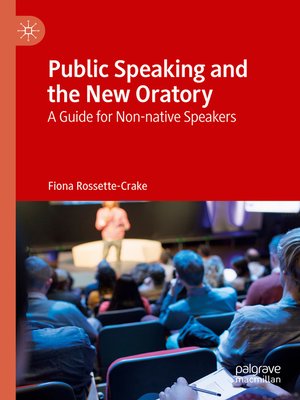 cover image of Public Speaking and the New Oratory